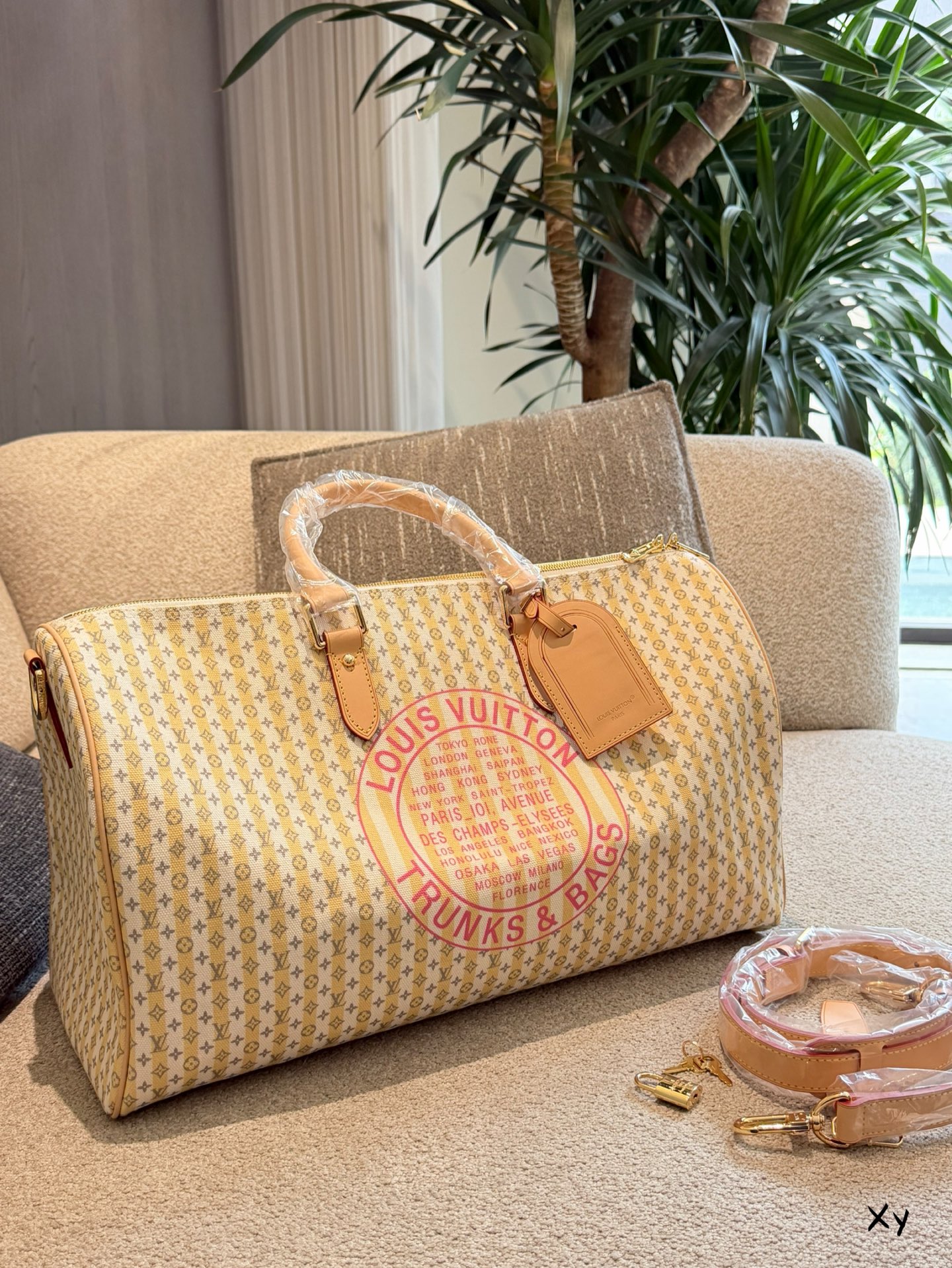 Louis Vuitton LV Monogram Handbag Canvas